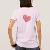 I Love Peshawar, Pakistan T-shirt (Achterkant)
