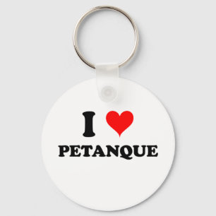 I Love Petanque Sleutelhanger