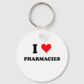 I Love Pharmacies Sleutelhanger (Voorkant)