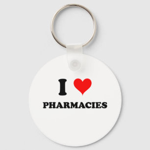 I Love Pharmacies Sleutelhanger