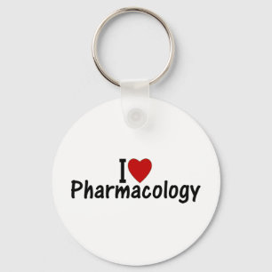 I Love Pharmacology Sleutelhanger