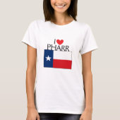 I Love Pharr, Texas T-shirt (Voorkant)