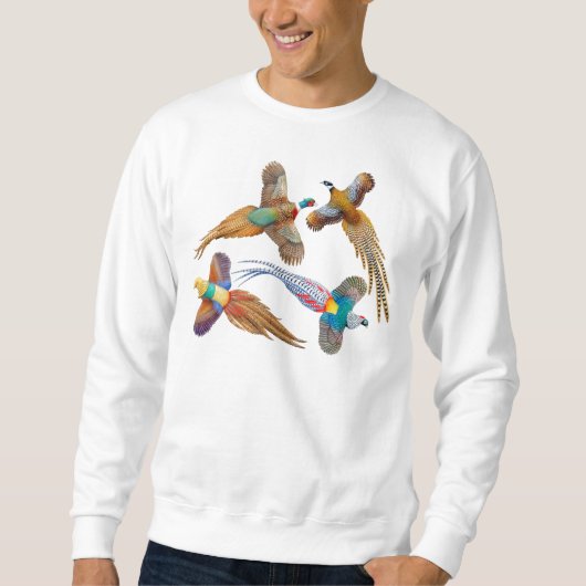 I Love Pheasants Sweatshirt (Voorkant)