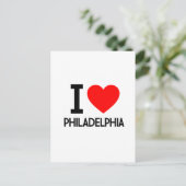 I Love Philadelphia Briefkaart (Staand voorkant)