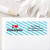 I Love Philadelphia Etiket (Insitu)