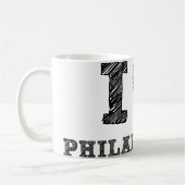 I Love Philadelphia Koffiemok (Links)