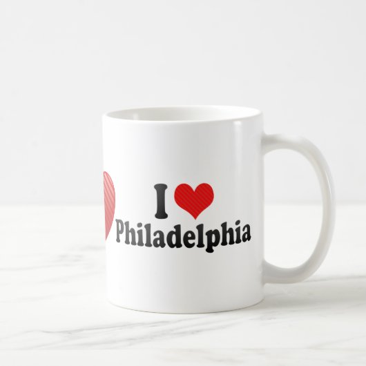 I Love Philadelphia Koffiemok (Rechts)