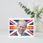I Love Philip Briefkaart (Staand voorkant)