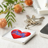I Love Philly Sleutelhanger (Zijkant)