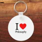 I Love Philosophy Sleutelhanger (Voorkant)