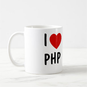 I Love PHP Koffiemok