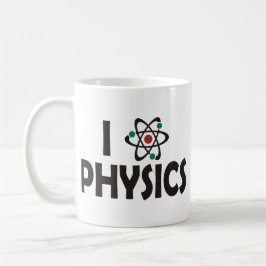I Love Physics Koffiemok