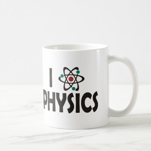 I Love Physics Koffiemok (Rechts)