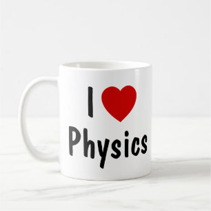 I Love Physics Koffiemok