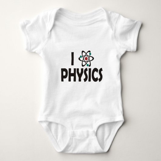 I Love Physics Romper (Voorkant)