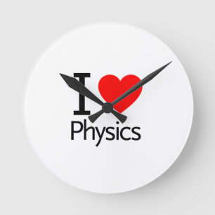 I Love Physics Ronde Klok