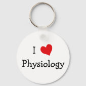 I Love Physiology Sleutelhanger (Voorkant)