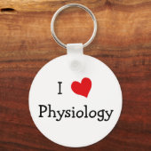 I Love Physiology Sleutelhanger (Voorkant)