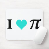 I Love Pi Muismat (Met muis)