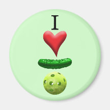I Love Pickleball - Green -