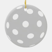 "I Love Pickleball" Keramisch Ornament (Achterkant)