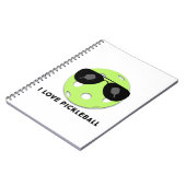 "I Love Pickleball" Notitieboek (Linkerzijde)