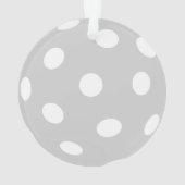 "I Love Pickleball" Ornament (achterkant)