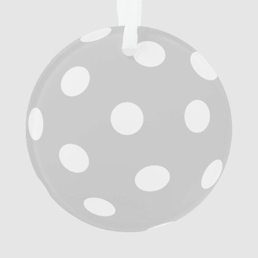 "I Love Pickleball" Ornament (achterkant)