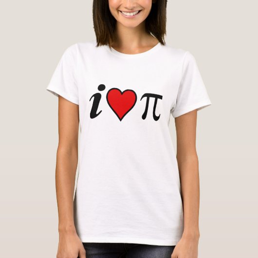 I Love Pie T-shirt (Voorkant)