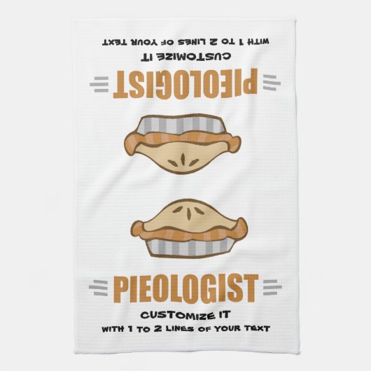 I Love Pie Theedoek (Verticaal)