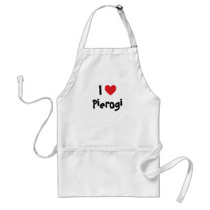 I Love Pierogi Standaard Schort