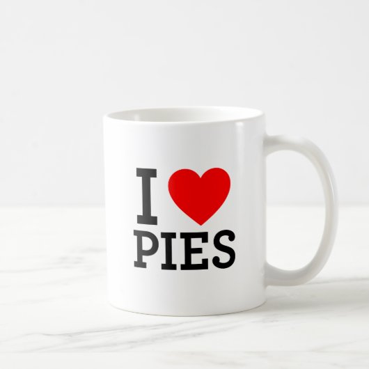 I Love Pies Koffiemok (Rechts)