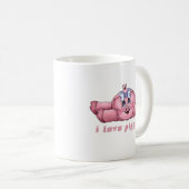 I Love Piggies Koffiemok (Voorkant rechts)