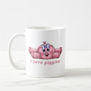 I Love Piggies Koffiemok