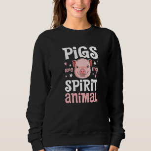 I Love Pigs Pig Farmer Women Boerderij Animal  Trui