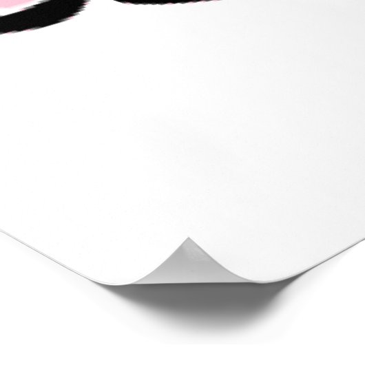 I Love Pigs Poster (Hoek)