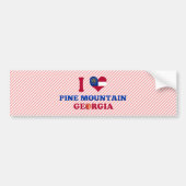 I Love Pine Mountain, Georgia Bumpersticker (Voorkant)