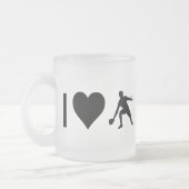 I Love Ping Pong Matglas Koffiemok (Links)