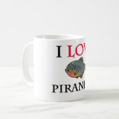 I Love Piranhas Koffiemok (Voorkant links)