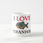 I Love Piranhas Koffiemok (Center)