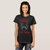 I love pitbull since 1975 t-shirt (Voorkant volledig)