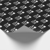 I Love Pixels, geek design, pixel art Cadeaupapier (Hoek)