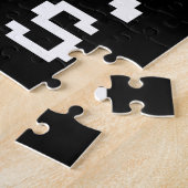 I Love Pixels, geek design, pixel art Legpuzzel (Zijkant)