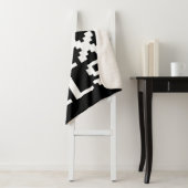 I Love Pixels, geek design, pixel art Sherpa Deken (In situ)