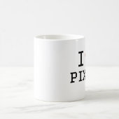 I Love Pixels / I Heart Pixels Koffiemok (Center)