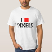 I Love Pixels T-shirt (Voorkant)
