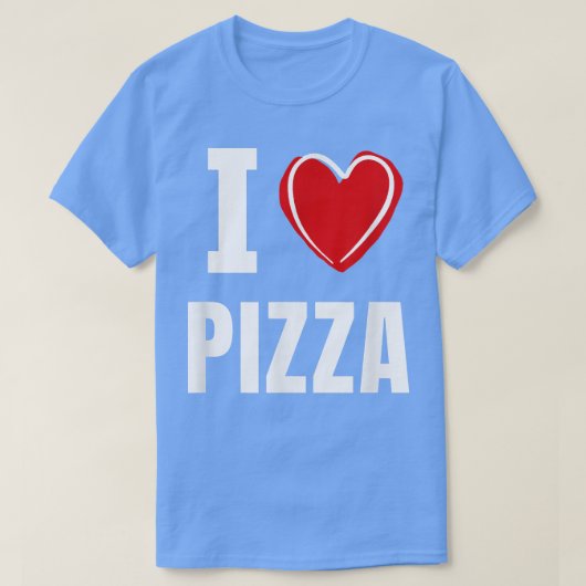 I Love Pizza 2111153 T-shirt (Design voorkant)