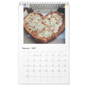 I Love Pizza Annual Calendar 2018 Kalender (Feb 2027)