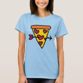 I Love Pizza Forever T-Shirt (Voorkant)