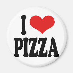 I Love Pizza Magneet